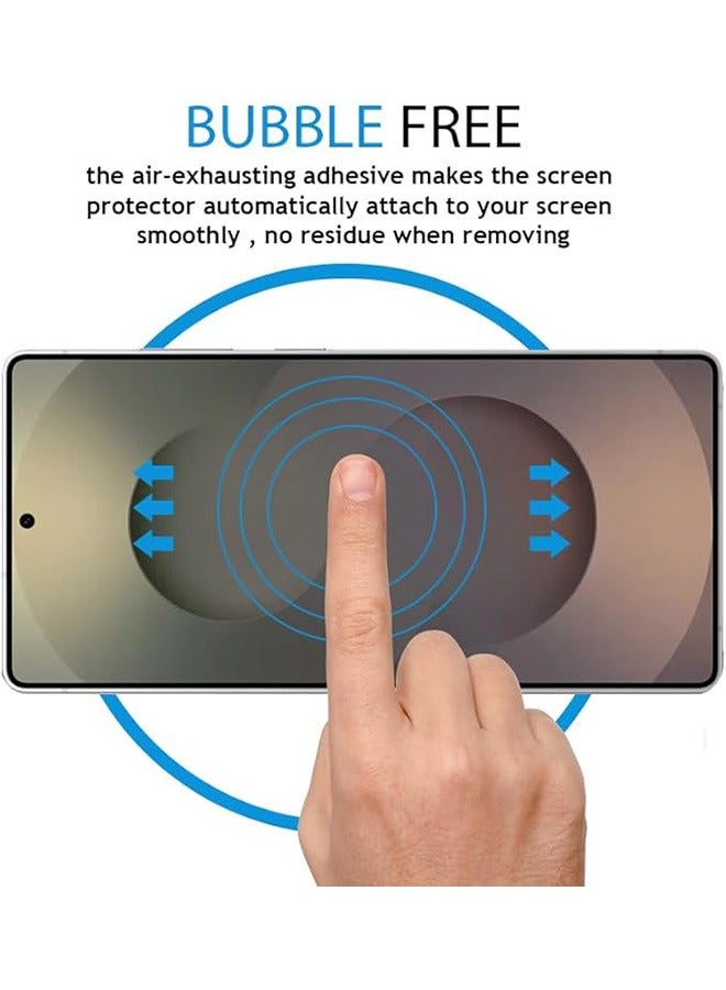 2 Pack  Samsung Galaxy S25 Ultra 5G Screen Protector, 9H Tempered Glass Screen Protector for  Samsung Galaxy S25 Ultra 5G, Full Coverage Bubble-Free Tempered Film, Anti-Scratch Film - Image 4