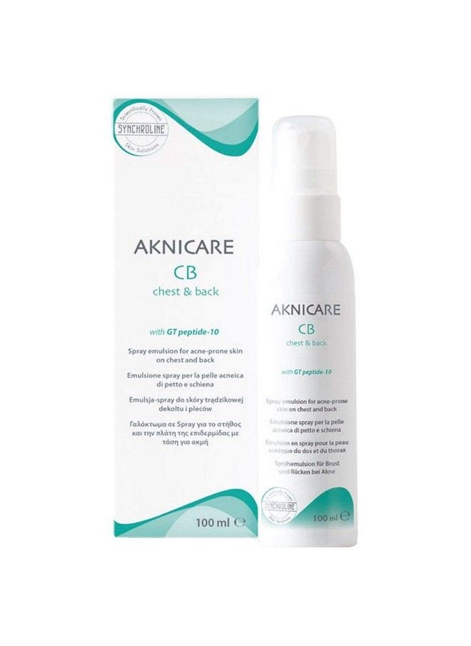 SKIN CAPITAL SHOPS - Synchroline Aknicare Chest And Back Acneprone Skin Spray Lotion 100Ml Skin Capital - Image 1
