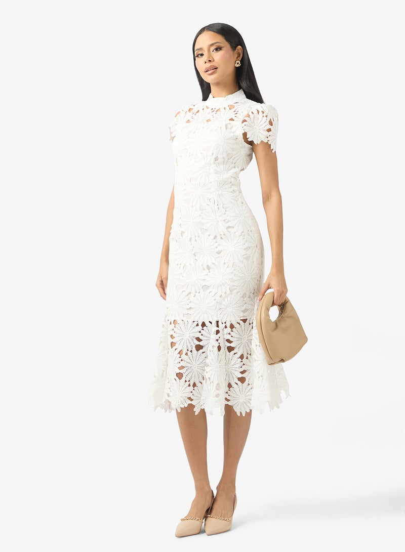 ايلا فستان كوكتيل دانتيل - Image 4