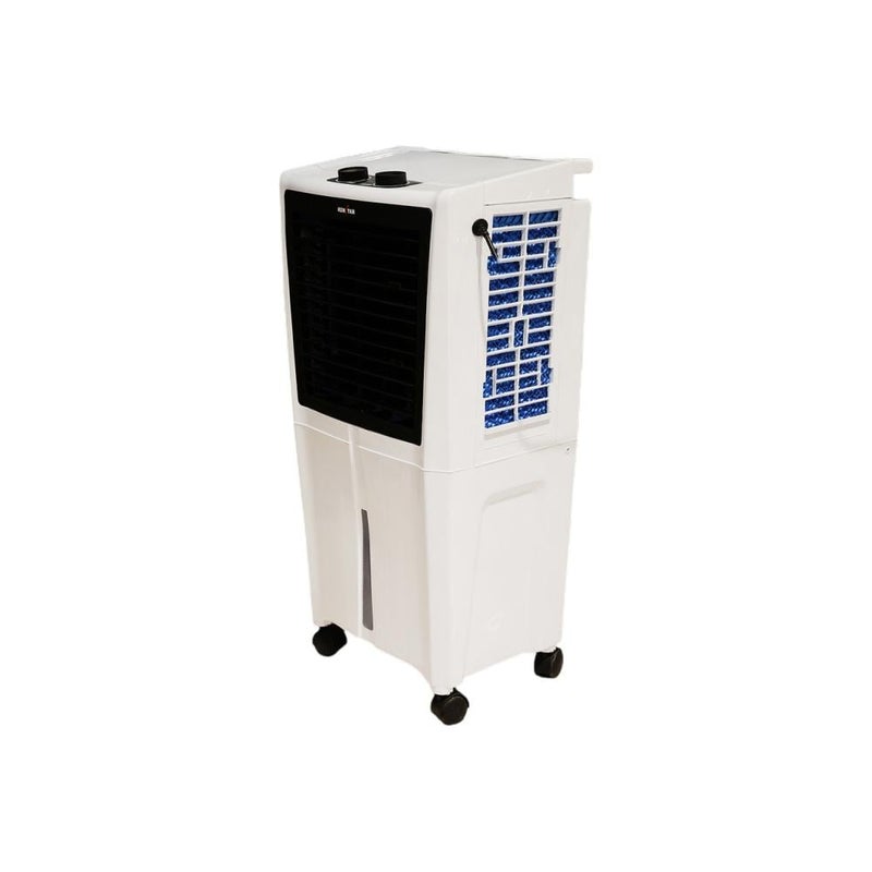 Kenstar 51L Desert Air Cooler with Ice Chamber, 3000 m³/h Airflow, Adjustable Air Distribution, 3-Speed Control, Portable Evaporative Cooler with Wheels, 190W, 220-240V - Image 1