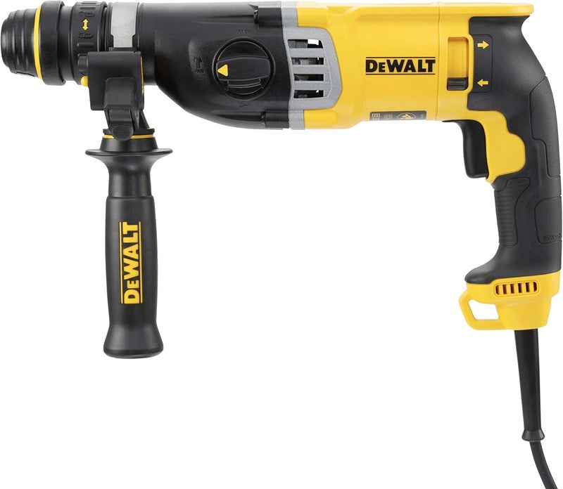 DEWALT 26Mm, 800W, Sds-Plus 0-1500Rpm, Vsr, Hammer With Watch, Yellow/Black, D25133Kw-B5, 3 Year Warranty - Image 2