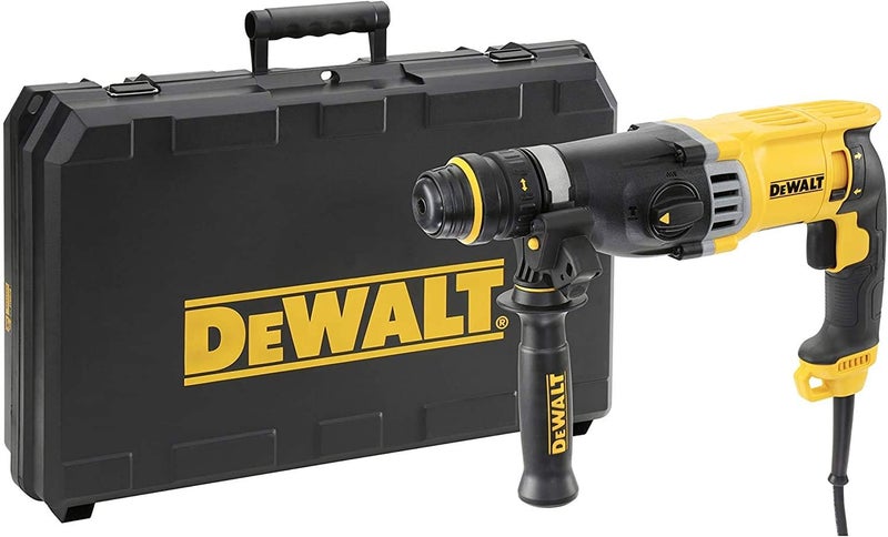 DEWALT 26Mm, 800W, Sds-Plus 0-1500Rpm, Vsr, Hammer With Watch, Yellow/Black, D25133Kw-B5, 3 Year Warranty - Image 3