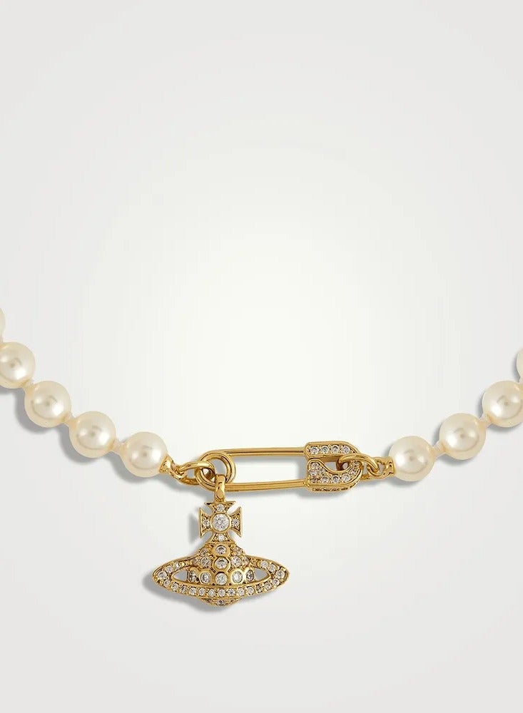 فيفيان ويستوود بروش قلادة لؤلؤ زحل - Image 3