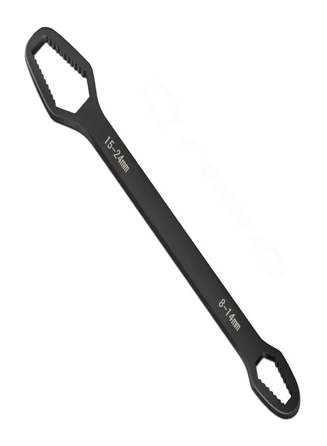MEZON Universal Multifunctional Double-Ended Torx Wrench Hexagonal Adjustable Tool for Bicycle, Motorcycle, Car Repair (8-14mm/15-24mm, Medium) - Image 1