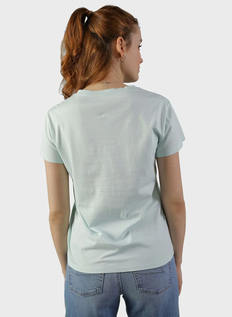 American Eagle Graphic Crew Neck T-Shirt