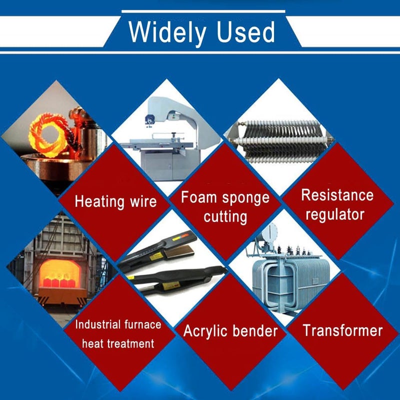 24 Gauge Nichrome Heat Resistance Wire 10 Mtrs x 2 Rolls Total 20 Mtrs HighTemperature Resistant Wire for Heating Elements DIY Projects More - Image 4