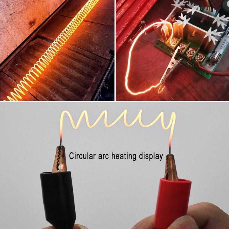 24 Gauge Nichrome Heat Resistance Wire 10 Mtrs x 2 Rolls Total 20 Mtrs HighTemperature Resistant Wire for Heating Elements DIY Projects More - Image 3