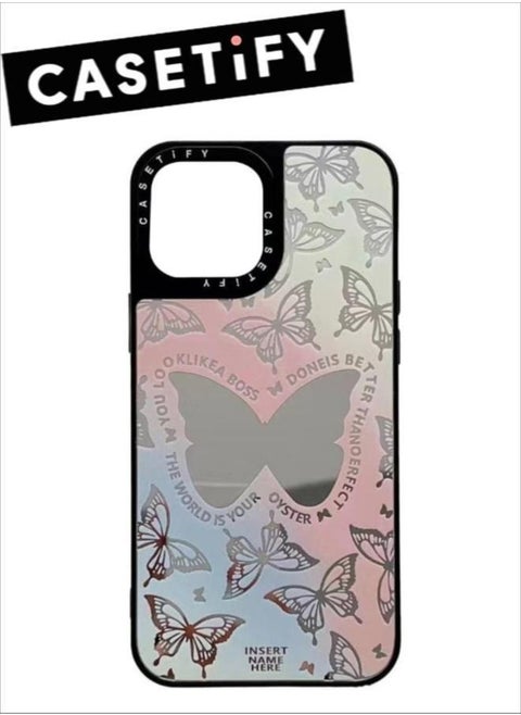 Case for iPhone 14 Pro 6.1 inch Compatible with Magsafe Butterfly Pattern Cover