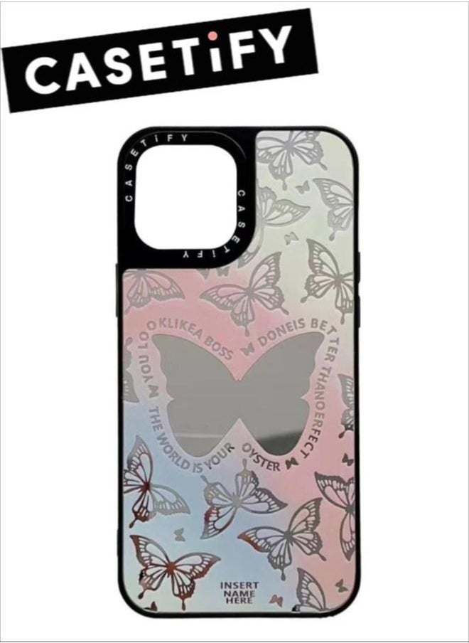 Case for iPhone 14 Pro 6.1 inch Compatible with Magsafe Butterfly Pattern Cover