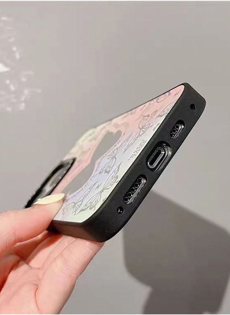 Case for iPhone 14 Pro 6.1 inch Compatible with Magsafe Butterfly Pattern Cover