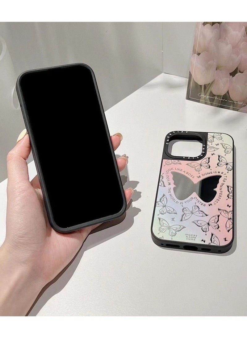 Case for iPhone 14 Pro 6.1 inch Compatible with Magsafe Butterfly Pattern Cover