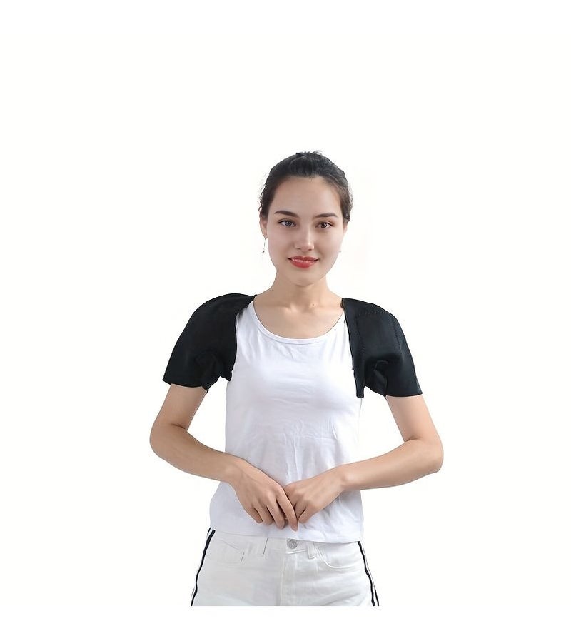 Self Heating Shoulder Pads Cervical Spine Protection Set For Middle Aged And Elderly Autumn Winter Anti Cold Warm Shoulder Pads Christmas Halloween Gift Model M 1 Set - Image 4
