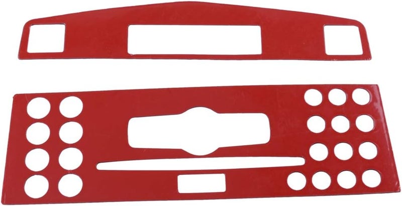 QASULER Carbon Fiber Style Console Trim for Mercedes-Benz C Class W204 - Image 2