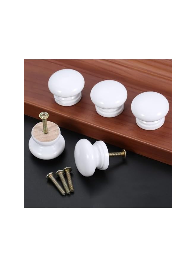 promass 12 Pack Door Knobs Handles for furniture,Round Drawer Cabinet Pulls Drawer Knobs for Kitchen - Image 4