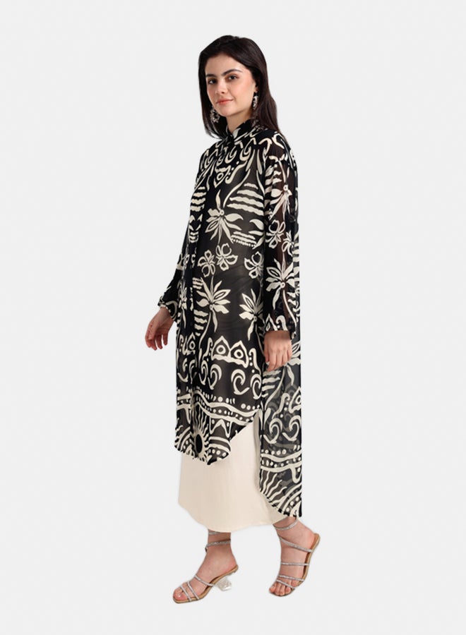 Carina Chic Printed Midi Dress - Image 5