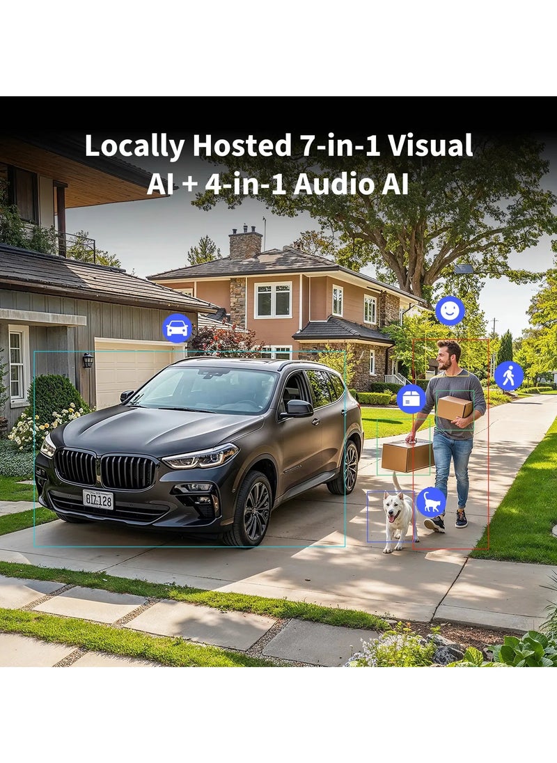 Aqara - Aqara Camera Hub G5 Pro WIFI Version 32GB eMMC, Zigbee and Thread Support, AI-powered Visual and Audio Detection, True Color Night Vision,Integration with Apple HomeKit and Alexa-Global version Gray - Image 1