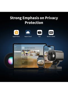 Aqara Aqara Camera Hub G5 Pro WIFI Version 32GB eMMC, Zigbee and Thread Support, AI-powered Visual and Audio Detection, True Color Night Vision,Integration with Apple HomeKit and Alexa-Global version Gray  - Image 3