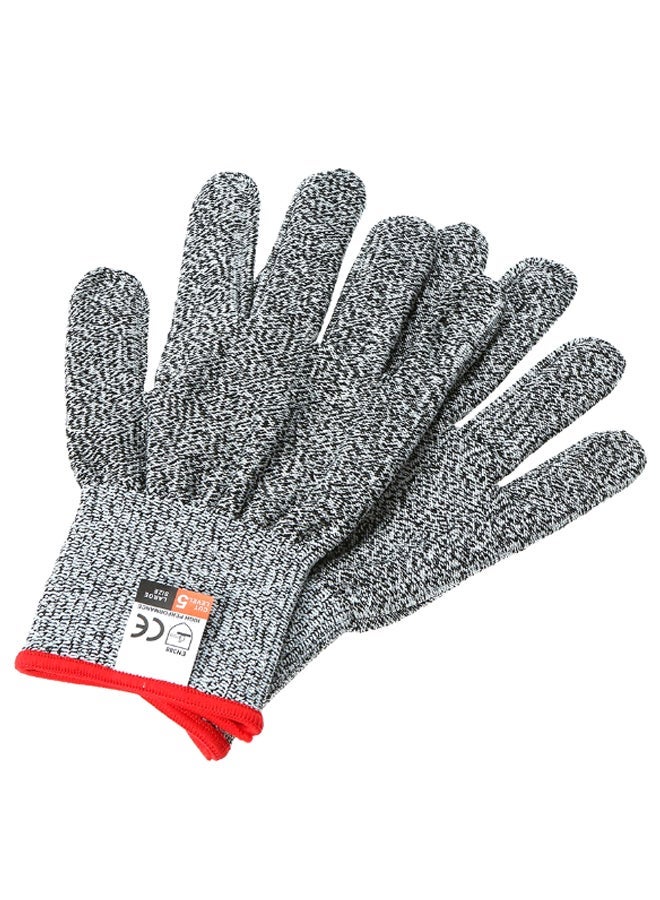 NIBEMINENT Cut Resistant Protective Glove Grey - Image 1