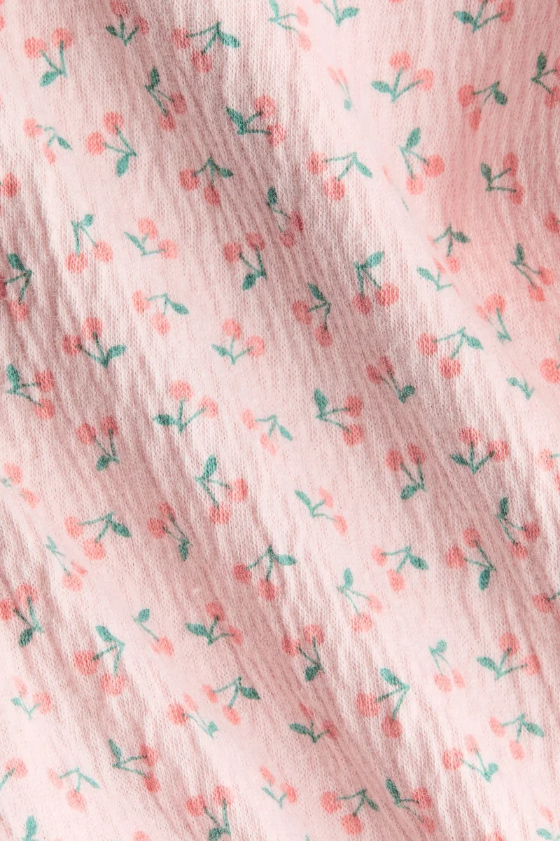 H&M Crinkled romper suit