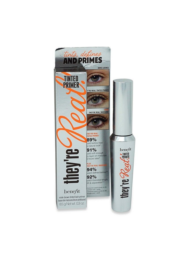 benefit Benefit They're Real Tinted Lash Primer, Mink Brown, 0.3 Fl Oz  - Image 1