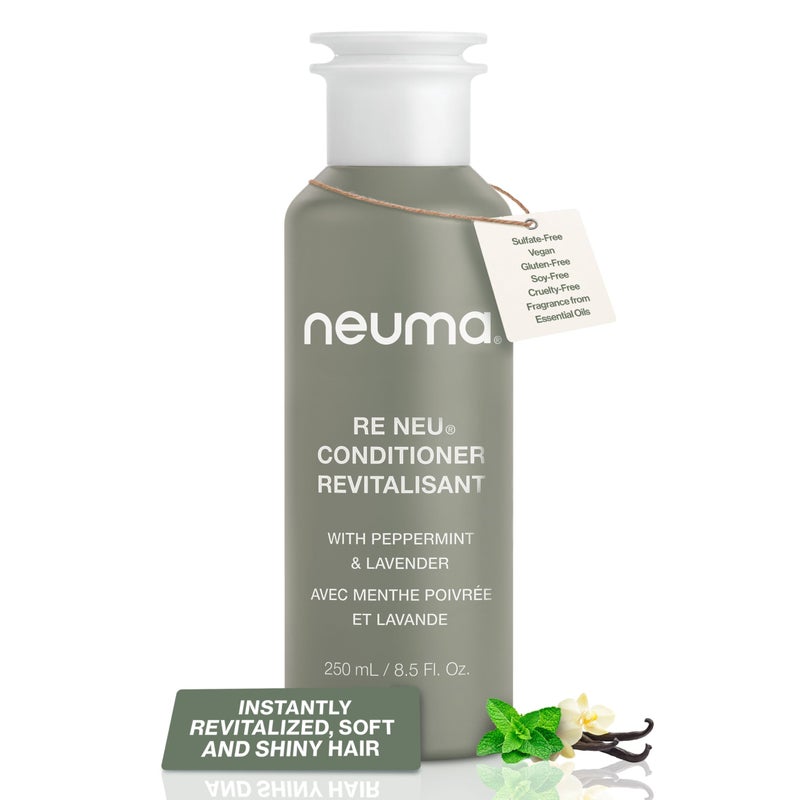 NEUMA Re Neu Conditioner 85 Fl Oz Revitalizing Conditioner Sulfate Free Paraben Free Peppermint  Vanilla Scent