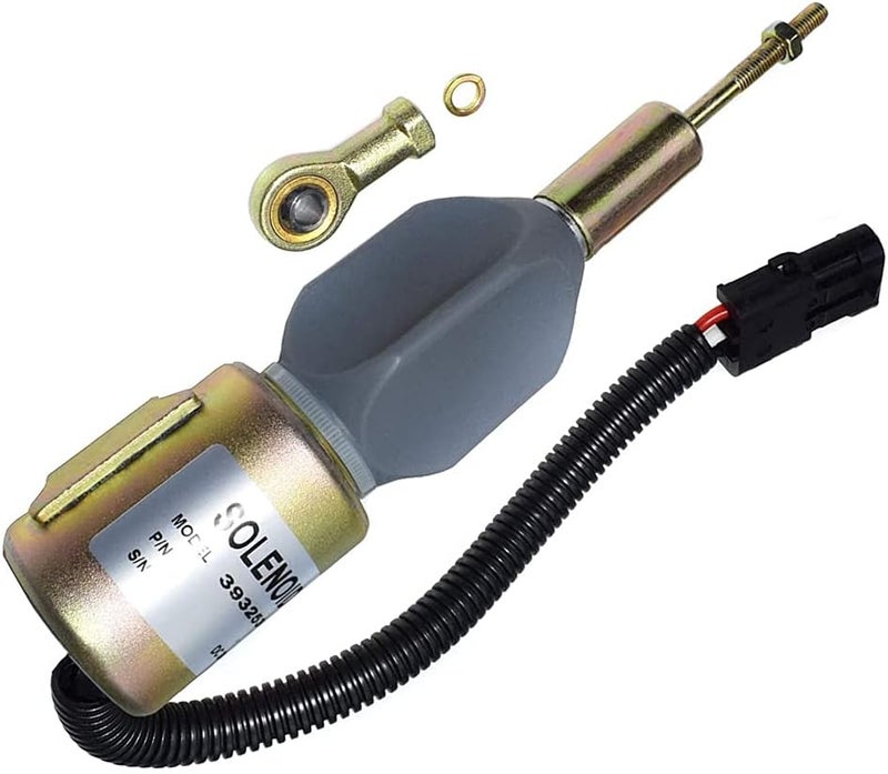 Earlyred 3932529 Fuel Shut Off Solenoid 3932929 SA-4756-12 SA-4891-12 3930658 3935431 SA475612 J932529 Compatible with Cummins Diesel Engine 6BT 4BT 5.9L 12V Solenoid - Image 5