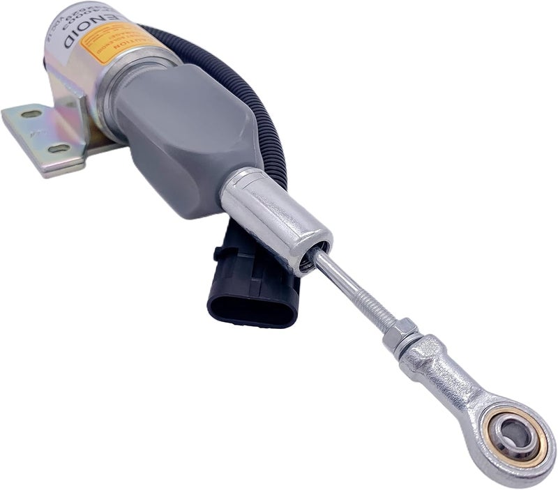 Earlyred 3932529 Fuel Shut Off Solenoid 3932929 SA-4756-12 SA-4891-12 3930658 3935431 SA475612 J932529 Compatible with Cummins Diesel Engine 6BT 4BT 5.9L 12V Solenoid - Image 4