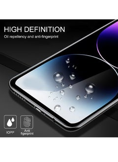 PROVENGE Provenge Screen Protector Designed For iPhone 14 Pro Max Scratch Resistant Anti Fingerprint 9H Hardness Tempered Glass Clear HD Clarity Provide Responsive Touch Dust Free Protector  - Image 3