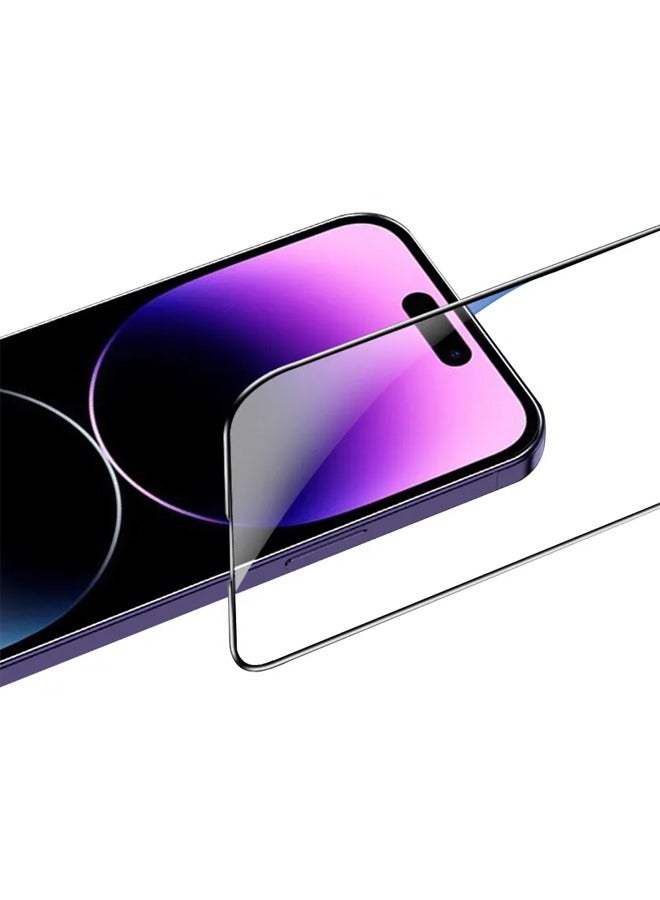 Provenge Screen Protector Designed For iPhone 14 Pro Max Scratch Resistant Anti Fingerprint 9H Hardness Tempered Glass Clear HD Clarity Provide Responsive Touch Dust Free Protector - Image 5