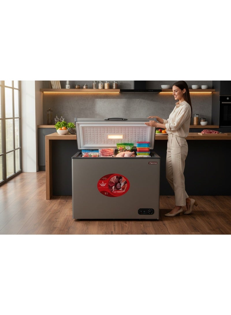 فيينا ديب فريزر ڤيينا 350 لتر أفقي - Image 5