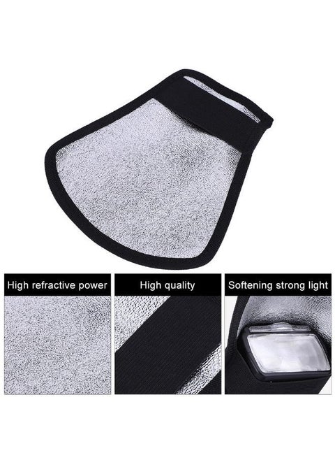 Speed lite Flash Diffuser Softbox Silver/White Reflector Photography
