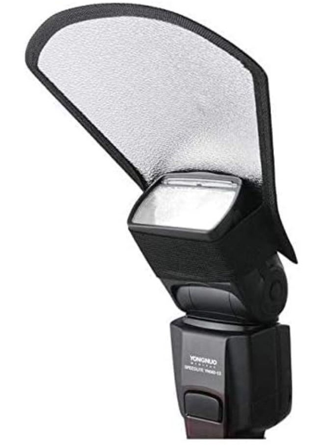Speed lite Flash Diffuser Softbox Silver/White Reflector Photography