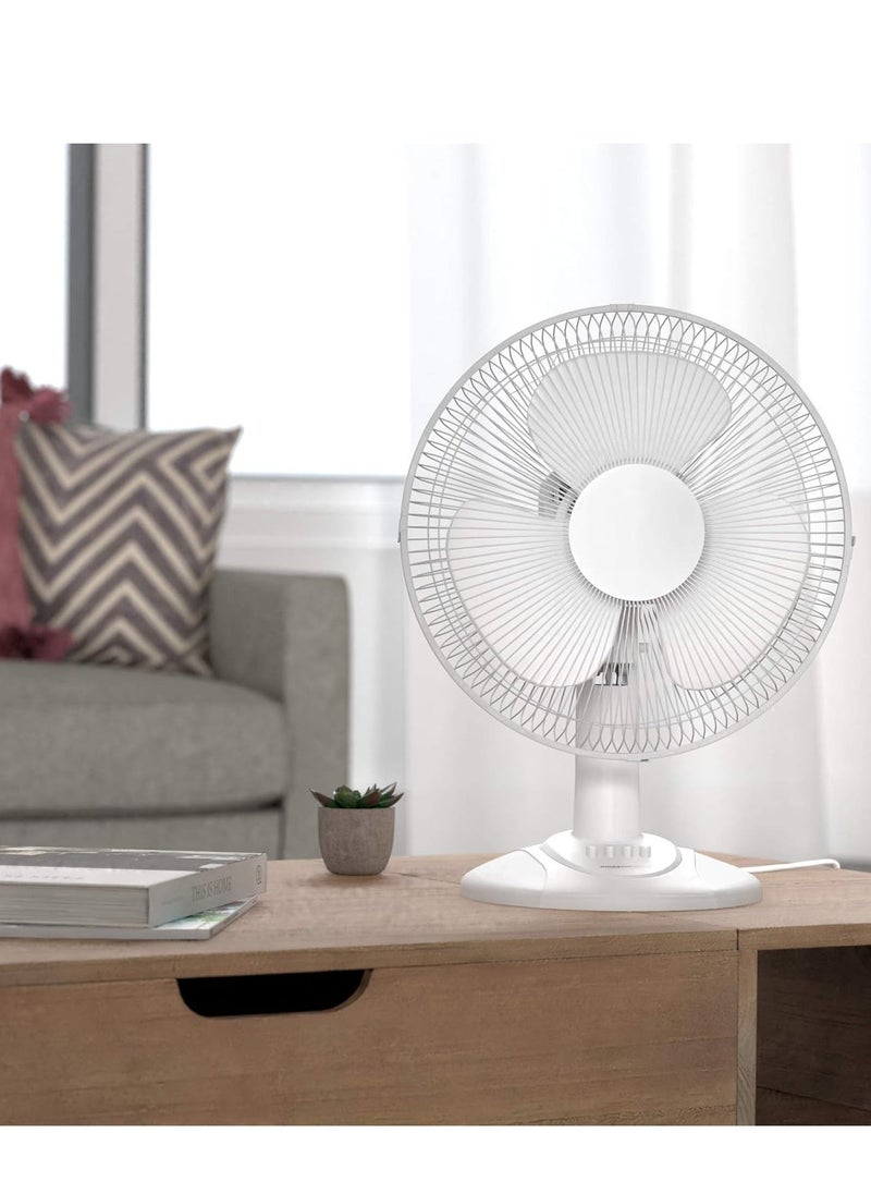 Denx 3-Blade Electric Table Fan, 45 Watts, With 3 Speeds - Image 2