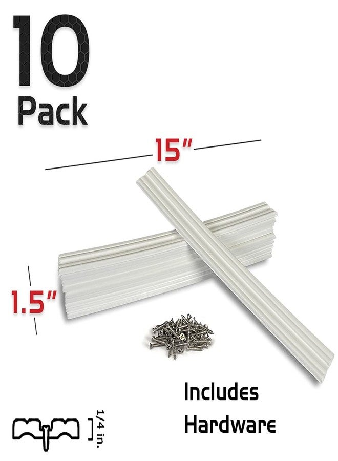 Caliber 23031 Marine Slides - 1-1/2" x 15", White - Image 2