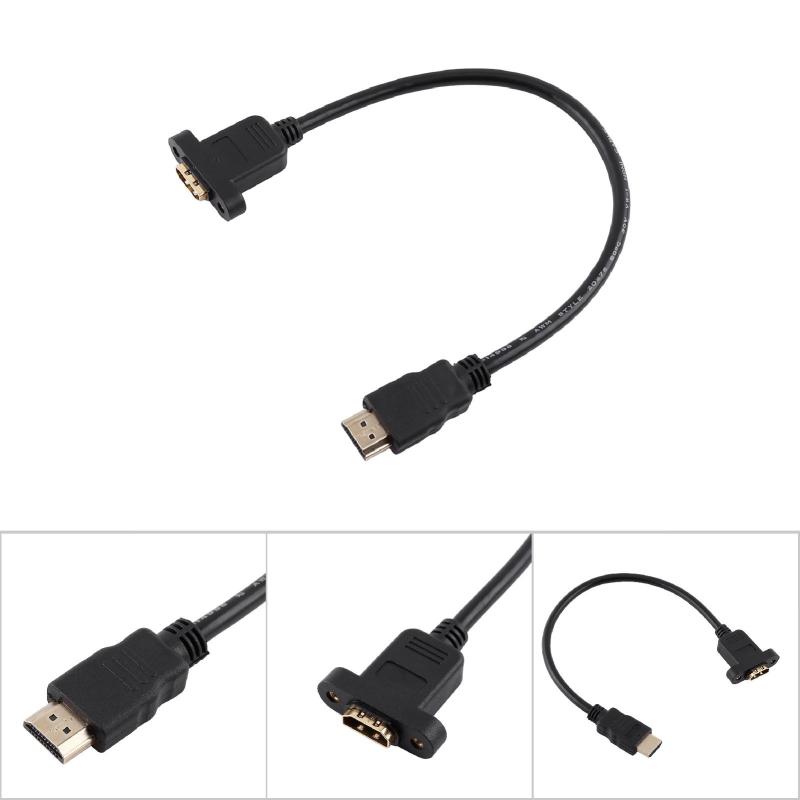 HDMI Adapter 30cm Plug and Play HDMI Cable - Dedicated Shielded Foil Twisted Pair Signals - Standard Version 1.4 for 3D Ethernet Channel - Image 4