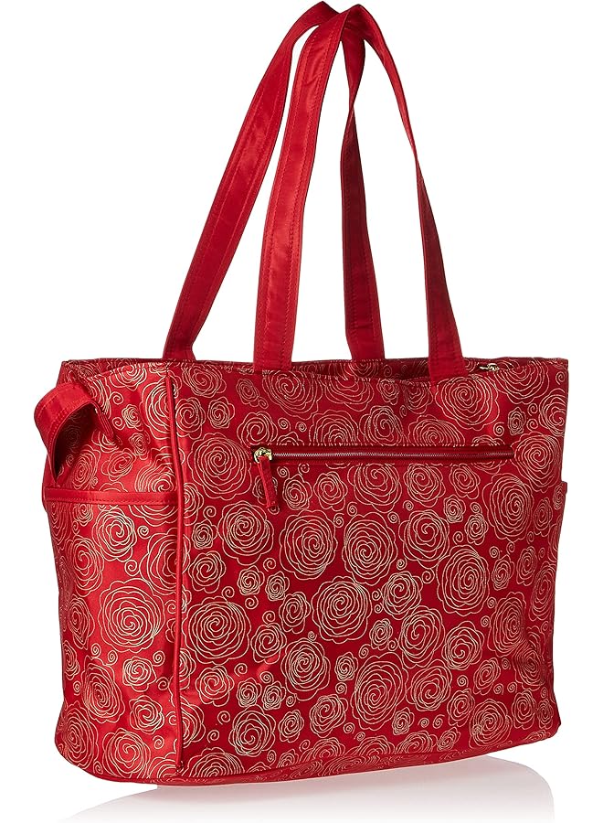 Summer Infants Si 78646 Messenger Changing Bag Red Gold Swirl - Image 2