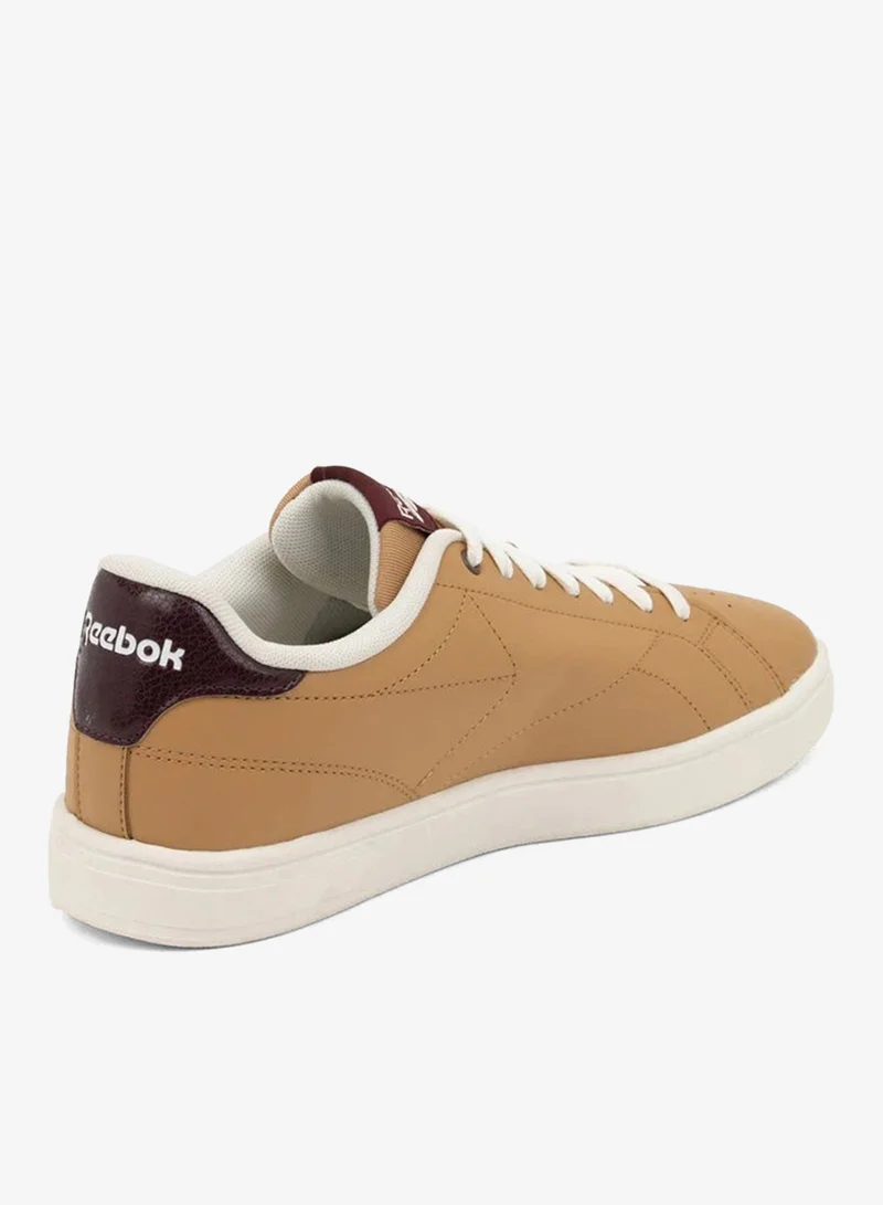 Reebok Camel/Black Cherry/Chalk Reebok Court Clean Unisex Shoes  | Best Price UAE