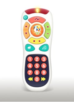 HOLA Hola My Remote Interactive Baby TV Remote Toy with 20+ Buttons, 50+ Sounds & Melodies, Learning Numbers, Letters, and Colors, Realistic Design, and Durable, Safe Material for Toddlers 6M+  - Image 3