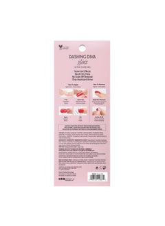 DASHING DIVA Gloss Nail Strips - Taupe Hat | Uv Free, Chip Resistant, Long Lasting Gel Nail Stickers | Contains 32 Nail Wraps, 1 Prep Pad, 1 Nail File  - Image 4