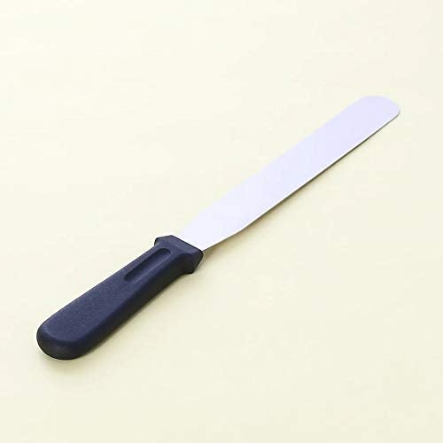 Bakery Adda Knife 8 inch Straight Professional Steel Cake Palette Knife Icing Spatula  - Image 3