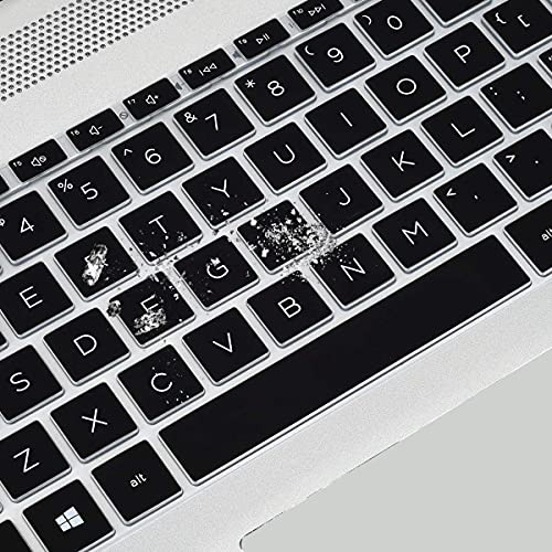 JUSTEC Premium Keyboard Cover Protector for 15.6" HP Pavilion 15-eg 15-eh 15-er, HP 15-eg0010nr 15-eg0021nr eg0070wm eg0053cl 15-eg0073cl Series Laptop - Black - Image 4
