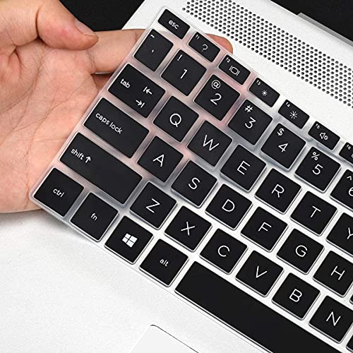 JUSTEC Premium Keyboard Cover Protector for 15.6" HP Pavilion 15-eg 15-eh 15-er, HP 15-eg0010nr 15-eg0021nr eg0070wm eg0053cl 15-eg0073cl Series Laptop - Black - Image 2