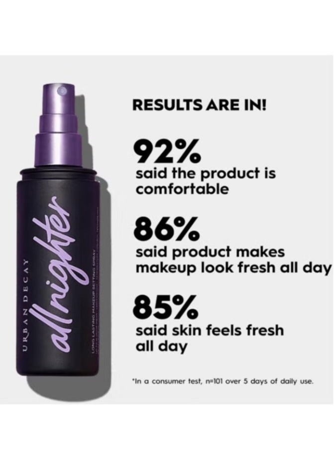 Urban Decay All Nighter Makeup Setting Spray Clear  - Image 4
