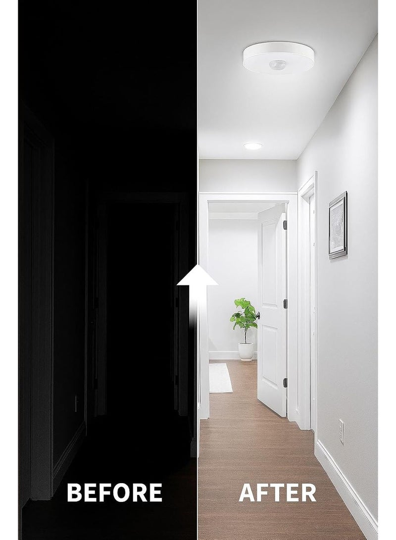 Smart LED 36W Ceiling Light with Motion Sensor, Automatic On/Off for Hallways, Bedrooms and Entrances, Easy Installation, Energy Saving Indoor Lighting Fixture - Image 2