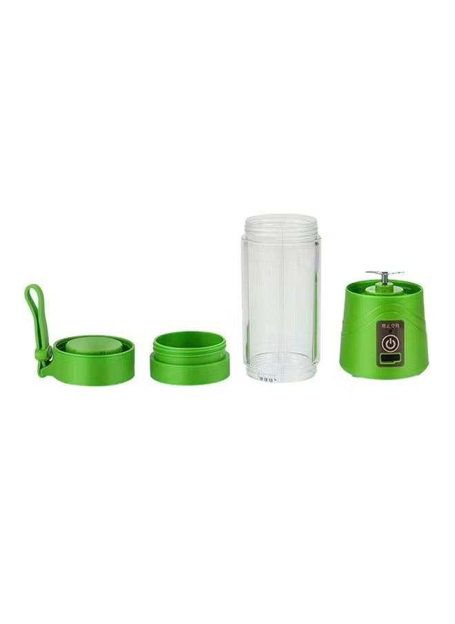 TIGER HM-03 Portable Electric Blender & Juicer Cup – 380ml USB Rechargeable, 6 Stainless Steel Blades, One-Touch Operation, Compact & Lightweight – Ideal for Smoothies, Juices, and Protein Shakes – Multicolor Design​  - Image 4