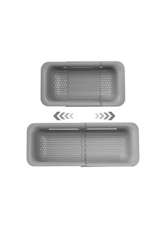 MIRFA Extendable Kitchen Sink Colander Strainer Basket (Grey)  - Image 5