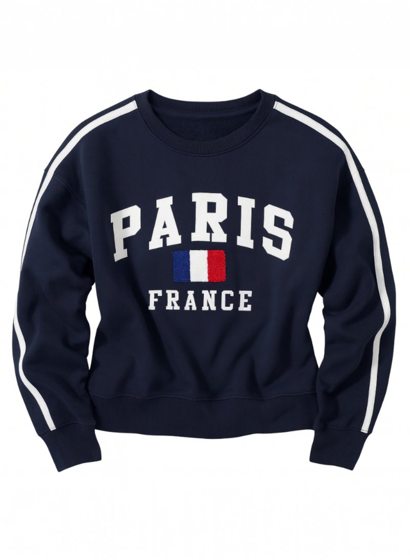 فكتور اند جين طقم قطعتين - باريس فرنسا قطن فليس - Image 4