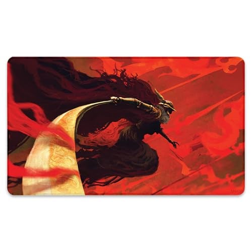 Paramint Malenia Blade of Miquella (Stitched) - MTG Playmat by Anato Finnstark, Elden Ring, Dark Souls - Compatible with Magic The Gathering Playmat - Play MTG, YuGiOh, TCG - Original Designs - Image 2
