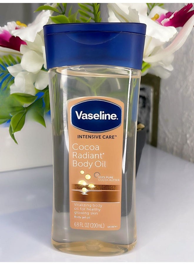Vaseline Intensive Care Cocoa Radiant Body Oil - 200ml - Image 3