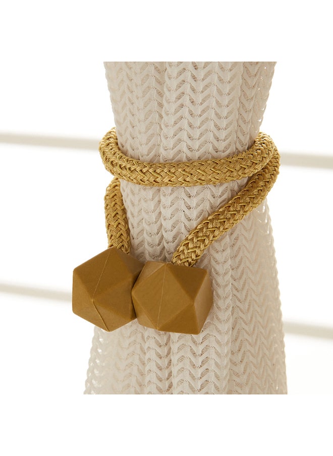 Home Box Dazzle 2-Piece Emily Curtain Tie Back Set  - Image 2